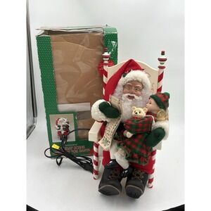 Holiday Creations WISH LIST FOR SANTA  17 " Animated Figure 1993 With Music READ